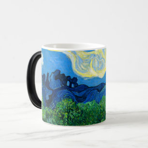 Van Gogh Olivenbäume in einer Berglandschaft Verwandlungstasse