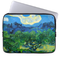 Van Gogh Olivenbäume in einer Bergwelt