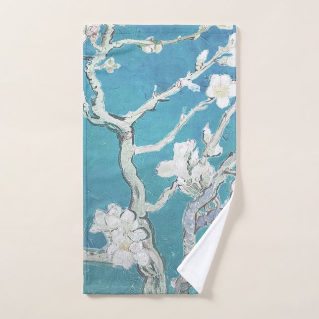 Van Gogh Painage en fleurs aux amandes (Serviette à main)