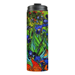 Van Gogh painting, Irises, Thermosbecher