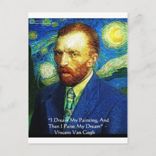 Van Gogh "Peins Mes Rêves" Cadeaux Mugs Cartes Etc