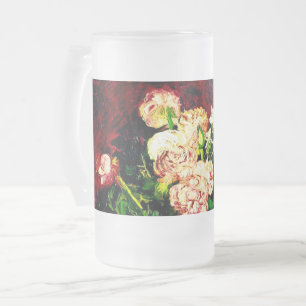 Van Gogh Peonies und Rose Mattglas Bierglas