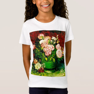 Van Gogh Peonies und Rose T-Shirt