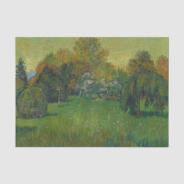 Van Gogh Poets Garden Painting Seidenpapier