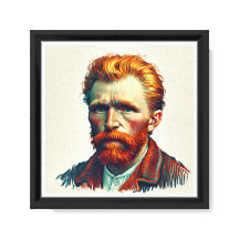 Van Gogh Portrait Handsome Art painting