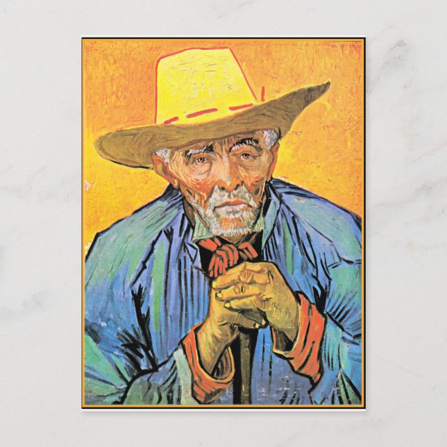 Van Gogh - Portrait of Patience Escalier, 1888 Postkarte (Vorderseite)
