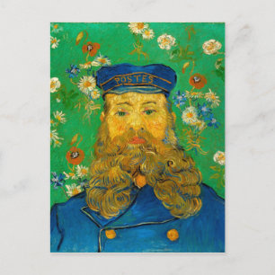 Van Gogh Portrait Postbote Joseph Roulin (F439) Postkarte