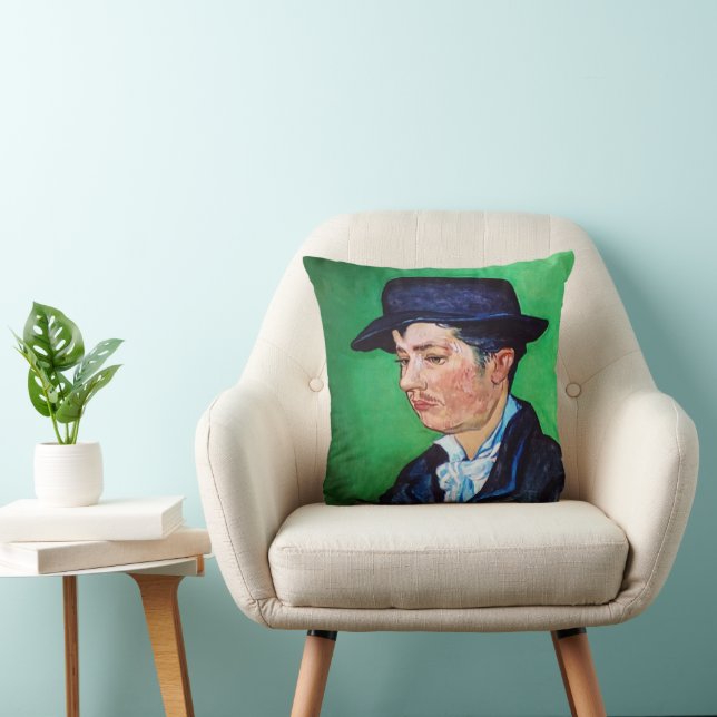 Van Gogh Portrait von Armand Roulin Kissen (Stuhl )