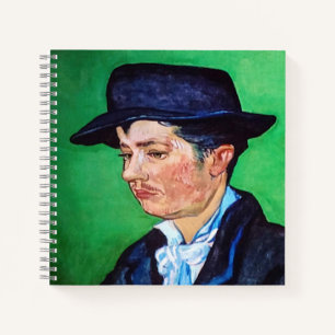 Van Gogh Porträt von Armand Roulin Notizbuch