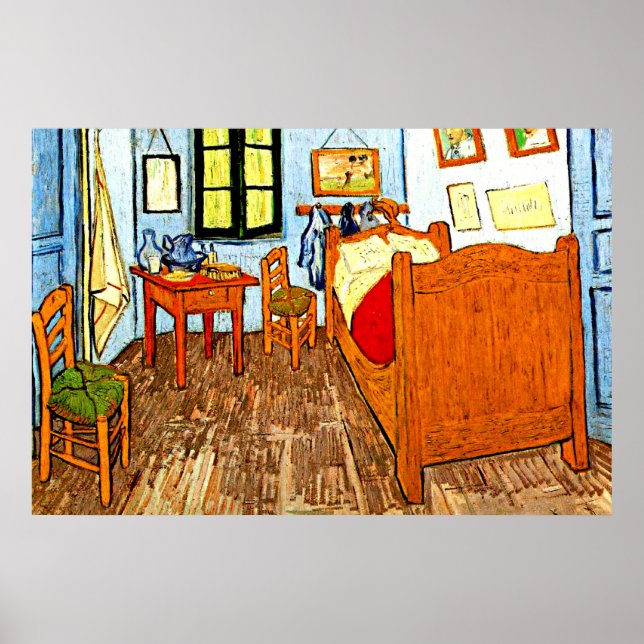Van Gogh - Poster de la chambre de Vincent (Devant)