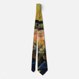 Van Gogh Postman. Portrait Impressionismus Art Krawatte