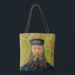Van Gogh Postman. Portrait Impressionismus Art Tasche<br><div class="desc">Van Gogh "The Postman (Joseph Roulin)" Tasche.</div>