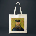 Van Gogh Postman. Portrait Impressionismus Art Tragetasche<br><div class="desc">Van Gogh "The Postman (Joseph Roulin)" Tasche. Portrait Impressionismus Art.</div>