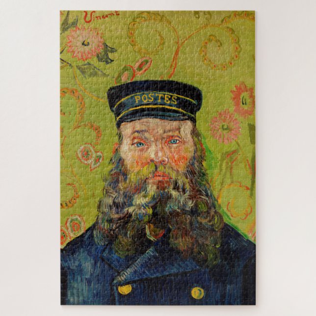 Van Gogh Postman Portrait Malerei Alte Antike Kuns (Vertikal)