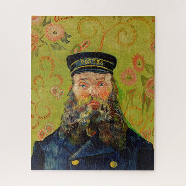 Van Gogh Postman Portrait Malerei Alte Antike Kuns (Vertikal)