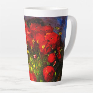 Van Gogh Red Poppies Milchtasse