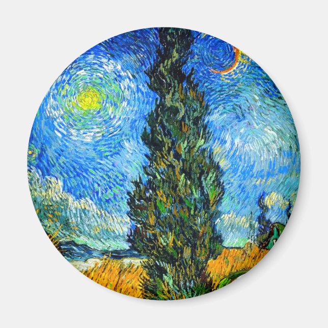 Van Gogh Road mit Cypress und Star Magnet (Vorne)