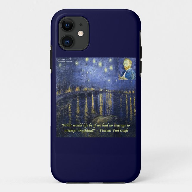 Van Gogh Rone Starry Night iPhone 5 Coque (Dos)