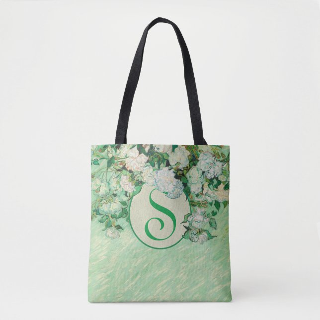 Van Gogh Rose Tote Bag Tasche (Vorderseite)