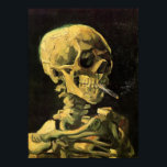 Van Gogh - Schädel mit brennender Zigarette Poster<br><div class="desc">Dieses Meisterwerk der Vanitas mit dem Titel "Schädel mit brennender Zigarette" wird von dem berühmten Künstler Vincent van Gogh mit Öl auf der Leinwand hergestellt. Es fällt unter den Realismus Stil und wurde von van gogh komplett. Vincent van Gogh war ein niederländischer postimpressionistischer Maler, dessen Werk, das sich durch seine...</div>