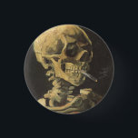 VAN GOGH - Schädel mit Zigarette 1885 Button<br><div class="desc">VAN GOGH - Schädel mit Zigarette 1885
Öl auf Leinwand; Wiedergabe</div>
