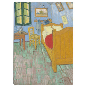 Van Gogh Schlafzimmer in Arles - Klassisches Gelb Klemmbrett
