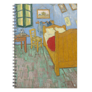 Van Gogh Schlafzimmer in Arles - Klassisches Gelb Notizblock