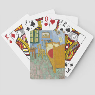 Van Gogh Schlafzimmer in Arles - Klassisches Gelb  Spielkarten