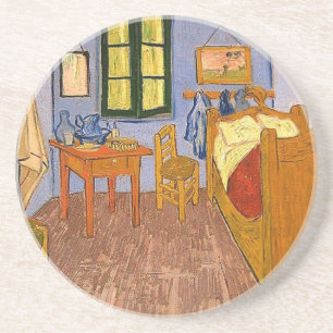 Van Gogh Schlafzimmer Sandstein Untersetzer