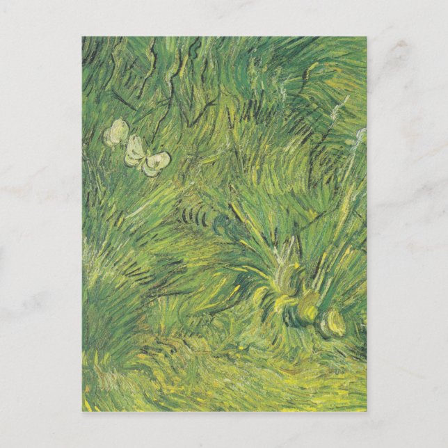 Van Gogh | Schmetterlinge | Neue Adresse Ankündigungspostkarte (Vorderseite)