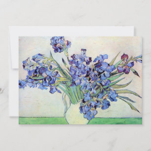Van Gogh Schwertlilien Hochzeitseinladung Einladung
