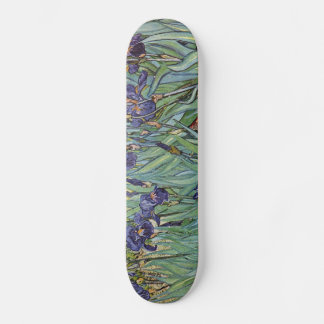 Van Gogh Schwertlilien Impressionistisches Gemälde Skateboard