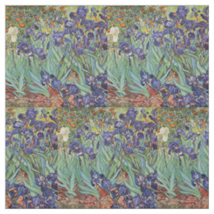 Van Gogh Schwertlilien Impressionistisches Gemälde Stoff