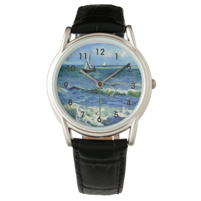 Van Gogh - Seascape Armbanduhr (Vorderseite)
