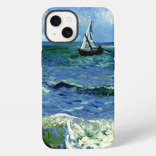 Van Gogh - Seelandschaft iPhone Hülle (Rückseite)