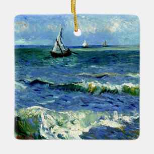 Van Gogh - Seelandschaft Keramikornament