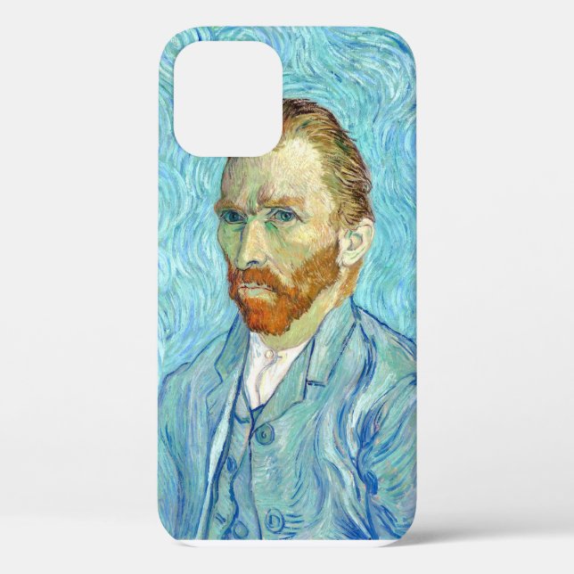 Van Gogh selbst porträtiert lebendiges Kunstwerk Case-Mate iPhone Hülle (Rückseite)