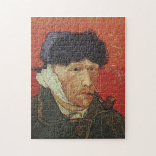 VAN GOGH - Selbstportrait mit verlinktem Ohr und R