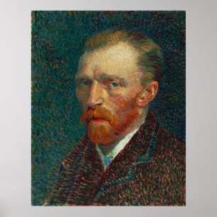 Van Gogh - Selbstportrait Poster