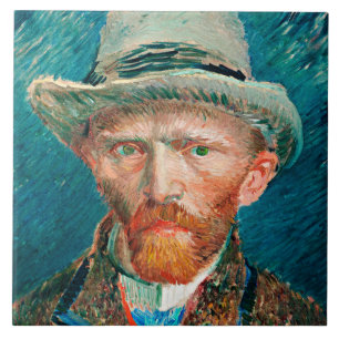 Van Gogh - Selbstporträt, Fliese
