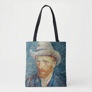 Van Gogh - Selbstporträt mit grauem Filzhut Tasche