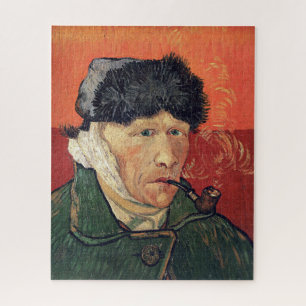 Van Gogh - Selbstporträt mit verbundener Ohr,