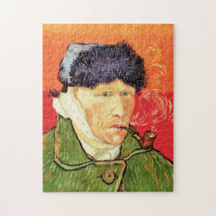 Van Gogh - Selbstporträt mit verbundener Ohren und
