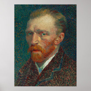 Van Gogh Self Portrait Art Malerei Poster