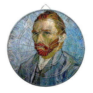 Van Gogh Self Portrait Dartscheibe
