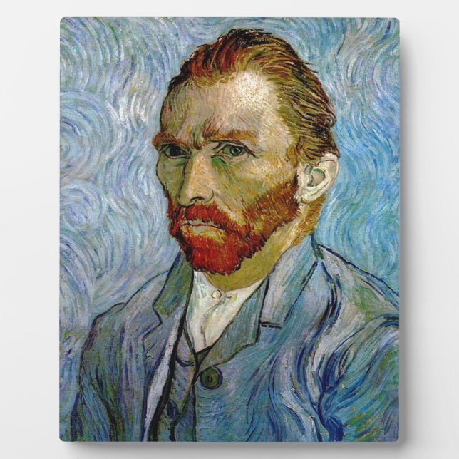 Van Gogh Self Portrait Fotoplatte (Vorderseite)