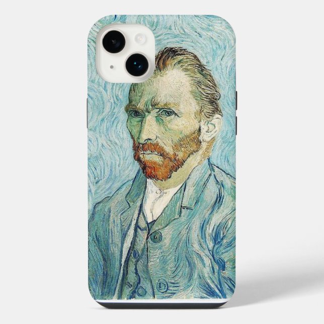 Van Gogh Self Portrait iPhone 14 Plus Hülle (Rückseite)
