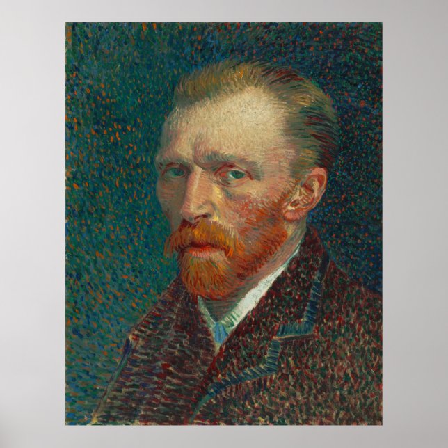 Van Gogh Self Portrait Poster (Vorne)