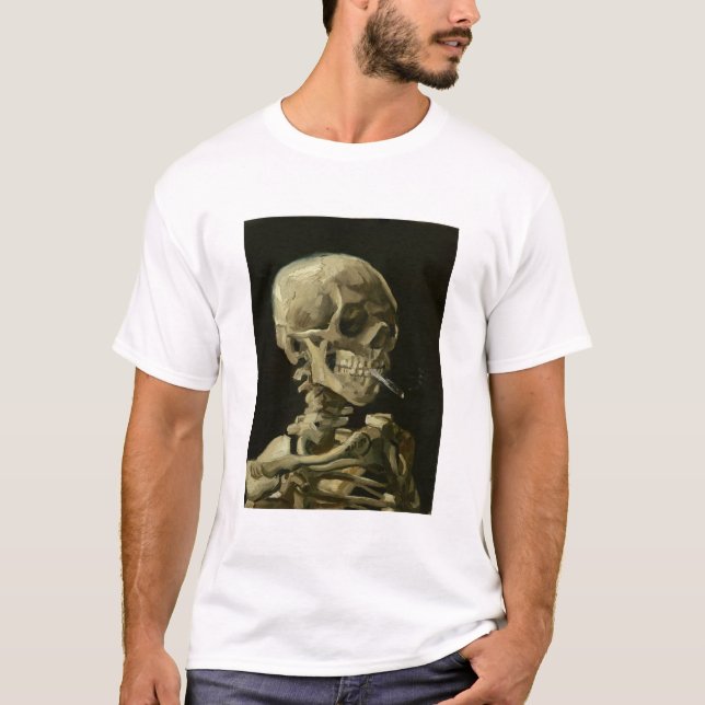 van gogh Skull T-Shirt (Vorderseite)