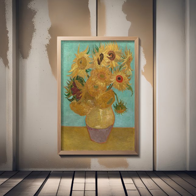 Van Gogh - Sonnenblumen, 3. Version, Wiederholung Fotodruck (Von Creator hochgeladen)